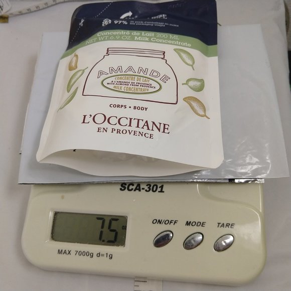 L'Occitane REFILL Almond Milk Concentrate Body Lotion (7oz/200ml) NEW - Picture 4 of 4